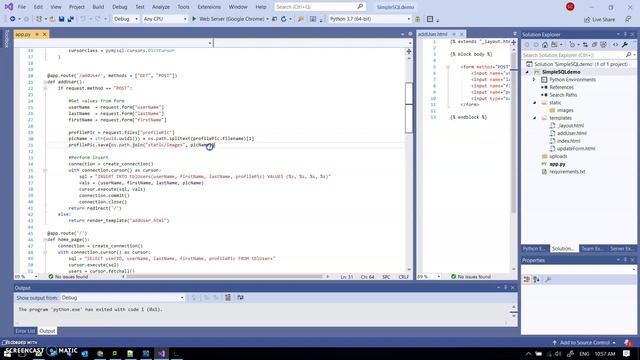 Flask upload a profile pic смотреть онлайн