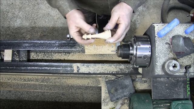 Изготовление шахмат на токарном станке. Ферзь смотреть онлайн