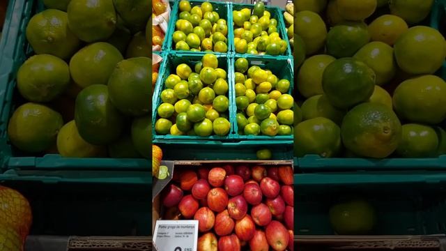 Покупаем фрукты в супермаркете #spain смотреть онлайн