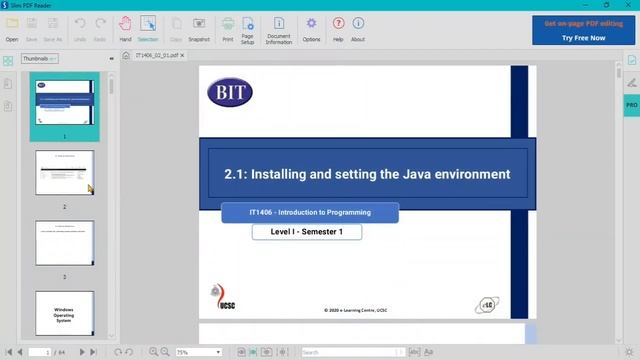 Java Programming Environment - Part 1 : Introduction and Java JDK Download смотреть онлайн