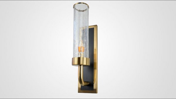 Бра Hudson Valley 1721-AGB Soriano 1 Light Wall Sconce In Aged Brass
