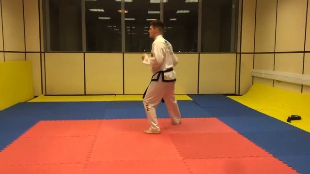 Саджу-Макги Туль Обучение Тхэквондо (2 туль, на желтую полоску) смотреть онлайн