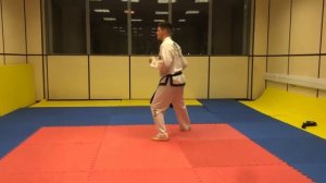 Саджу-Макги Туль Обучение Тхэквондо (2 туль, на желтую полоску)