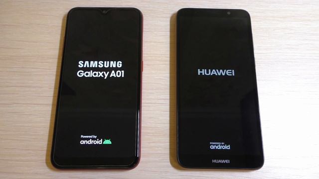 Samsung Galaxy A01 vs HUAWEI Y5 Lite Bootanimation смотреть онлайн