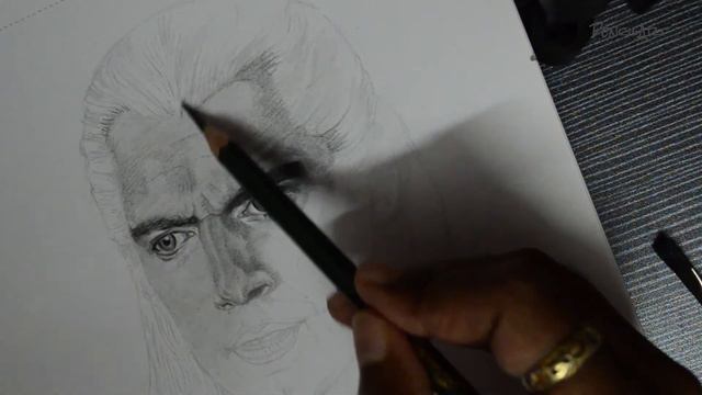 Drawing Geralt of Rivia | The Witcher | Henry Cavill смотреть онлайн
