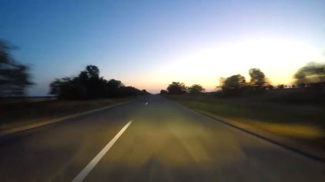 Обходим пробки Симферополя Урожайное Гвардейское Саки дорога пустая смотреть онлайн