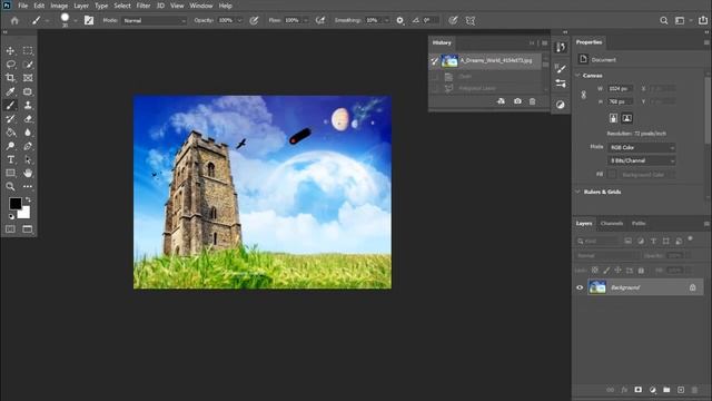 Photoshopdan 1-dars  O'zbek Tilida(Photoshop Lesson 1)