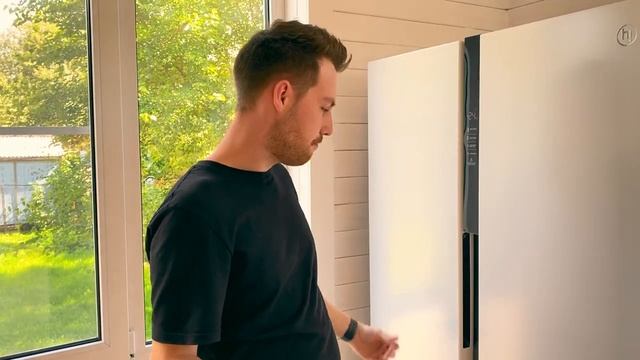 Бюджетный двухдверный холодильник SIDE BY SIDE! смотреть онлайн