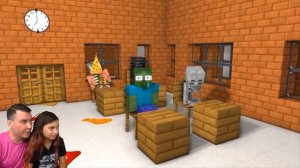 СМОТРИ САМЫЙ СМЕШНОЙ МАЙНКРАФТ! ЭВОЛЮЦИЯ Monster School MINECRAFT Не засмейся ЧЕЛЛЕНДЖ Валеришка