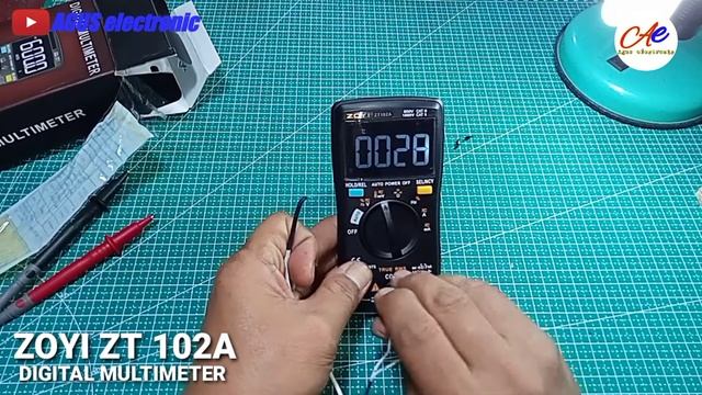 Unboxing Multimeter Digital ZOYI ZT102A @AGUS_electronic смотреть онлайн