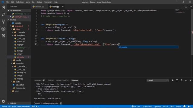 Django-2.2 Part-3 Adding Ckeditor or Creating Post Detail View Tutorial | By Creative web смотреть онлайн