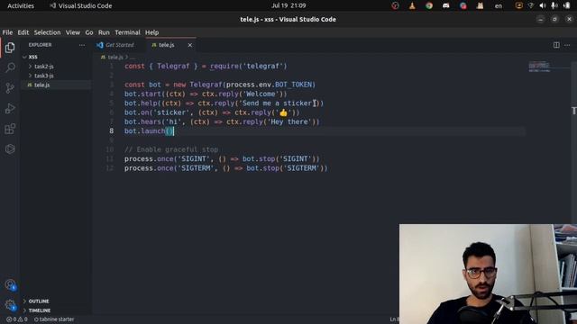 Telegraf nodeJs ? ساخت بات تلگرام با جاوااسکریپت смотреть онлайн