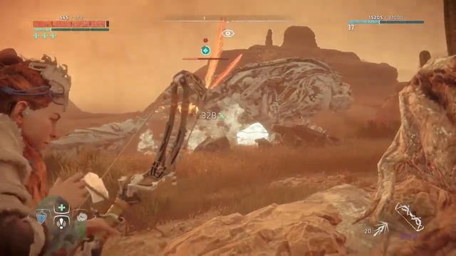 Horizon Zero Dawn Камнегрыз - тактика боя смотреть онлайн