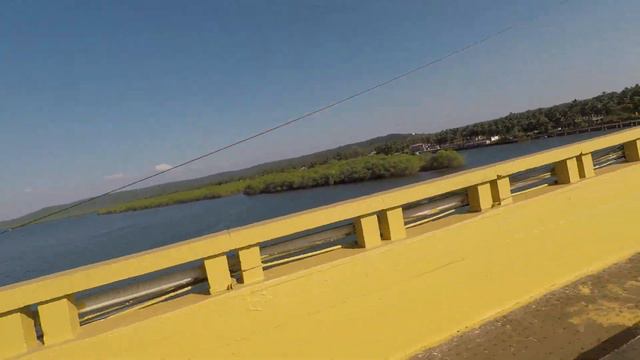Сиолимский мост Гоа, Индия. #220 Mapusa, INDIA GOA | На Мото смотреть онлайн