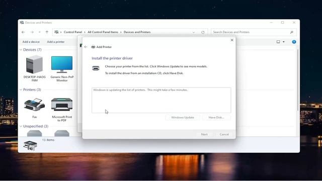 How To Add A Canon Printer In Windows 11 смотреть онлайн