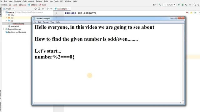 How to find the given number is odd or even in java | Java Programs | CWC смотреть онлайн