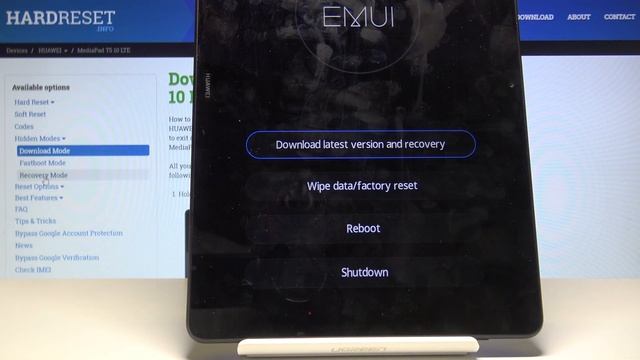 How to Open eRecovery Mode in HUAWEI MediaPad T5 - Solve System Problem by Recovery Mode смотреть онлайн