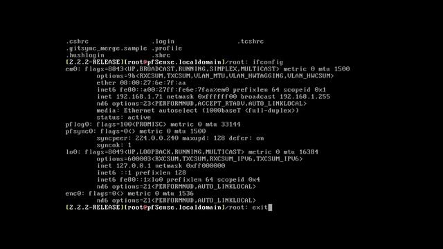 pfSense 2.2.2 - Boot and Desktop смотреть онлайн
