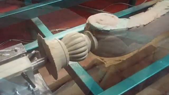 Заходной столб на ЧПУ с поворотной осью Чистовая обработка смотреть онлайн