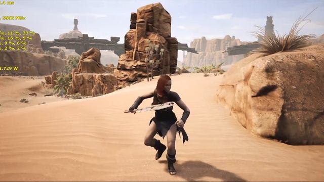 Conan Exiles Simulated Sand Test Via Nvidia GameWorks | GTX 1080Ti | i7 5960X 4.3Ghz смотреть онлайн