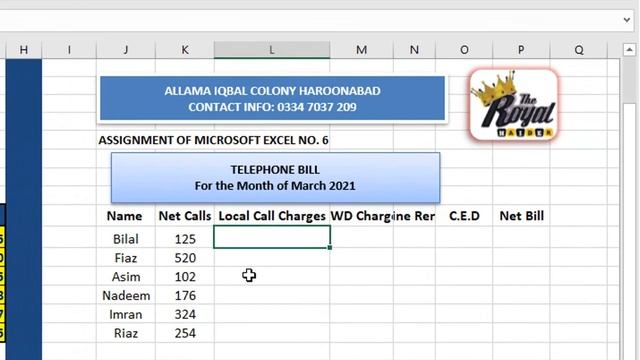 LESSON - 6 MICROSOFT EXCEL 2019 UPDATED TUTORIALS FOR BEGINNERS 2021 смотреть онлайн