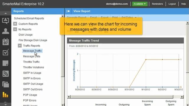 How to view email reports in SmarterMail смотреть онлайн