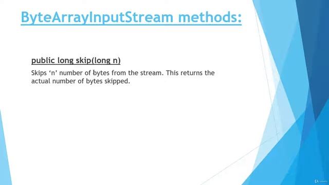 #70 ByteArrayInputStream class смотреть онлайн