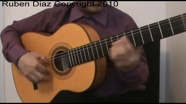 Mediterranean Sundance (with Tabs) lesson 1 for beginners/ Rio Ancho by Paco de Lucia CFG studio смотреть онлайн