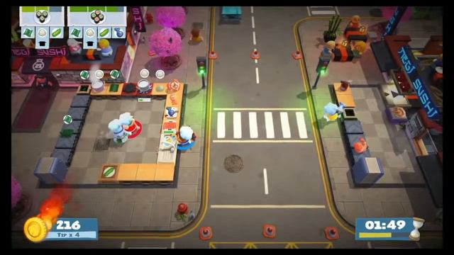 Overcooked 2 Nintendo Switch Online - Gameplay 1 смотреть онлайн