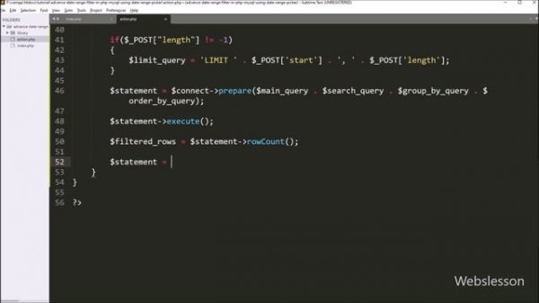 Integrate Chart.js in DataTables with PHP MySQL using Ajax