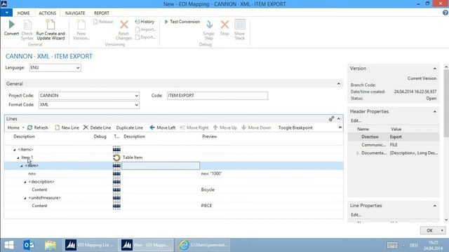Export XML files with Anveo EDI Connect for Microsoft Dynamics NAV (Navision) смотреть онлайн