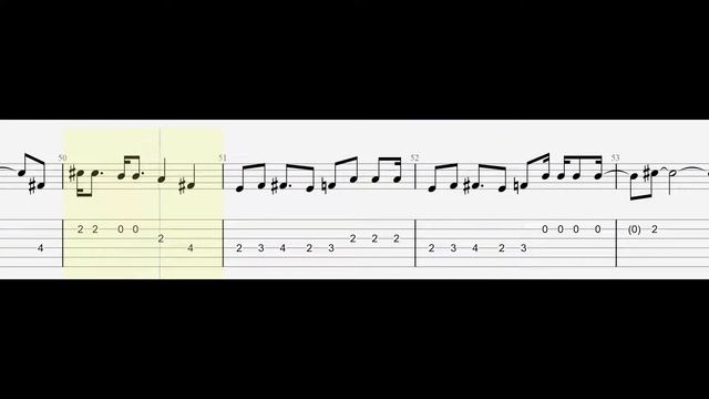 AURORA - Cure For Me - Guitar Tabs Tutorial With Sheets смотреть онлайн