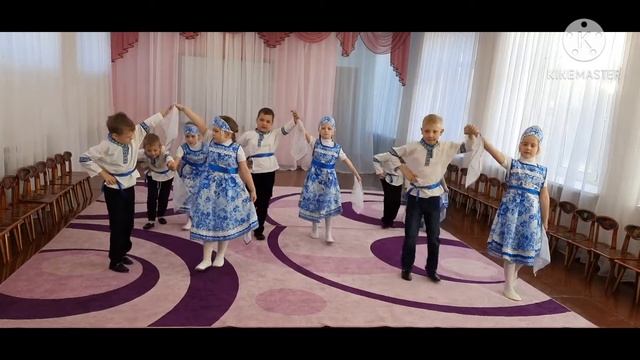 МБДОУ "Детский сад 121" Ансамбль "Калинка" танец "Метелица" смотреть онлайн