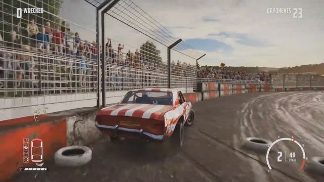 Wreckfest First Time Playing.