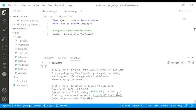 Basics of Django Models | Models and Migrations |Python Django Tutorial for Beginners Part 5 смотреть онлайн