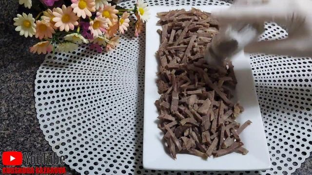 Салат "Мясо по-французски" смотреть онлайн