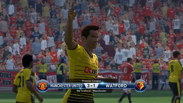 HARD GAME Manchester United FC PES 2016 Career Mode #03 смотреть онлайн