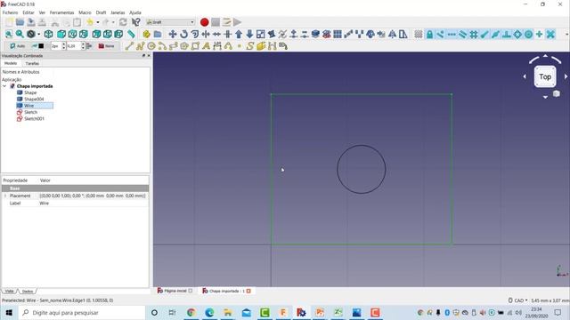 Como importar e editar arquivos dxf no freeCAD Tutorial FreeCAD смотреть онлайн