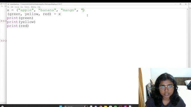 Topic 32 Unpacking a Tuple смотреть онлайн