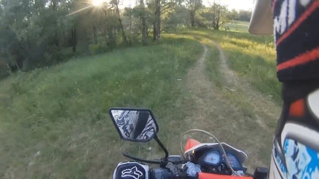 Лесное эндуро на Irbis TTR 250 R смотреть онлайн