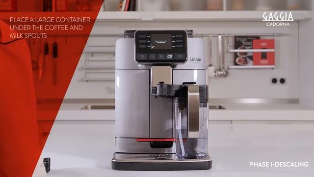 Удаление накипи GAGGIA CADORNA Prestige OTC – Идеальная кофемашина для офиса! смотреть онлайн