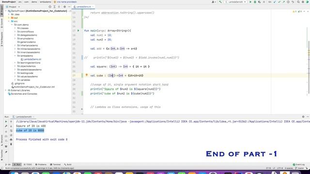 Kotlin Fundamentals - 32, Lambdas | Shorthand - it | As Class Extensions смотреть онлайн