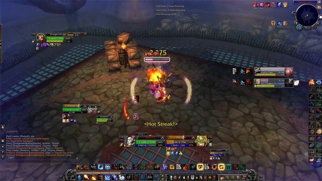 WoW Legion 7.1.5 - Fire Mage 2v2 смотреть онлайн