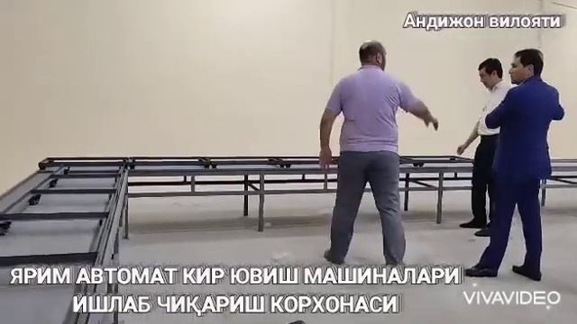 Andijonda yarim avtomat kir yuvish mashinasi ishlab chiqariladi смотреть онлайн