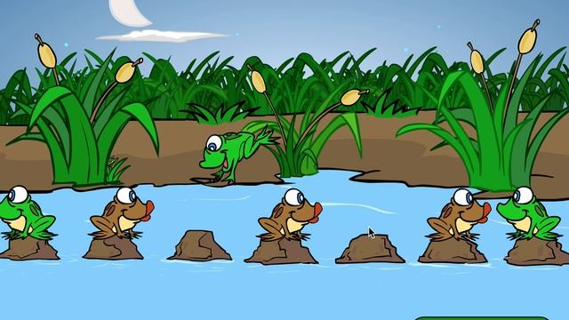 Froggie jump solution! смотреть онлайн