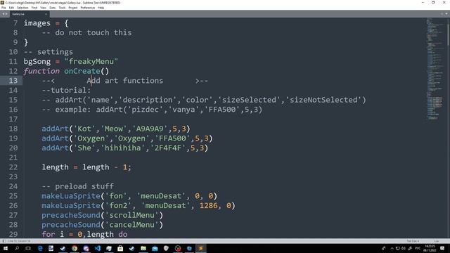 Lua Gallery | Psych Engine 0.6.X смотреть онлайн
