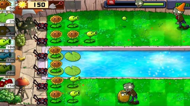 Plants vs Zombies - Pool смотреть онлайн