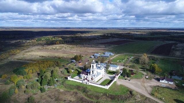 Ивановская область, Ильинский район, Погост-Крест, Монастырь Животворящего Креста Господня смотреть онлайн
