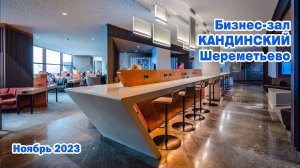 Бизнес зал Кандинский. Москва. Шереметьево. Ноябрь 2023