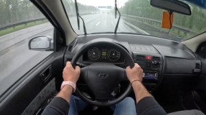 ТЕСТ ДРАЙВ 19 ЛЕТНЕГО ХУНДАЙ ГЕТЦ(1.1 66 Л.С.)ОБЗОР ДИЗАЙНА+ВОЖДЕНИЕ ОТ ПЕРВОГО ЛИЦА